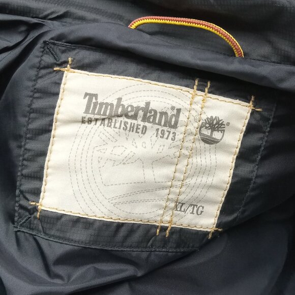 Timberland Mens Long Puffer Coat Size XL - Picture 16 of 16